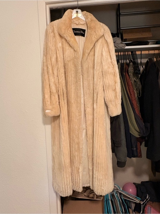 Dior Jackets & Blazers - 1970’s Vintage Dior Full-Length Beaver Fur Coat